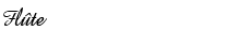 Flûte